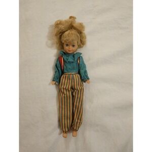 Vintage Kid Kore Doll 1990 Blonde Blue Eyes Original Outfit 9 Inch
